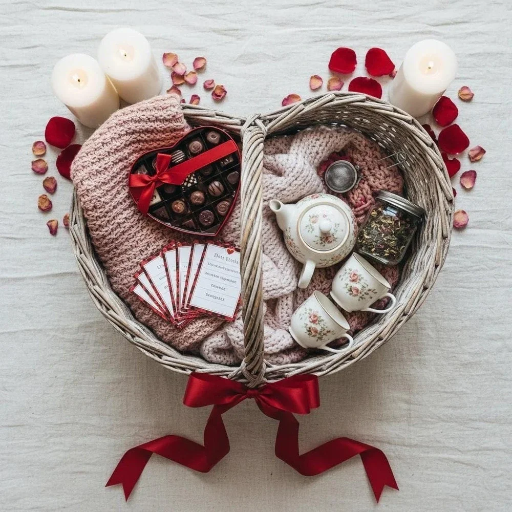 Date Night Gift Basket - Romantic Evening In for Two